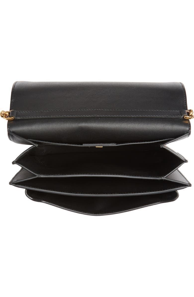 FERRAGAMO Salvatore Ferragamo Gancio Square Leather Crossbody Bag, Alternate, color,