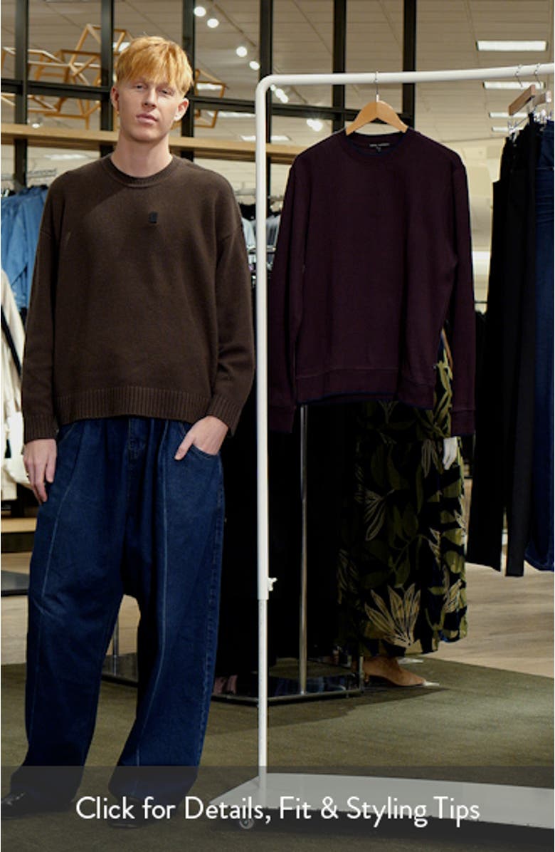 Birch Hill Tipped Sweatshirt, sales video thumbnail