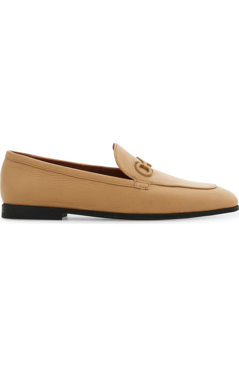 FERRAGAMO Soldy Gancio Loafer, Alternate, color, Dark Rose Naturale