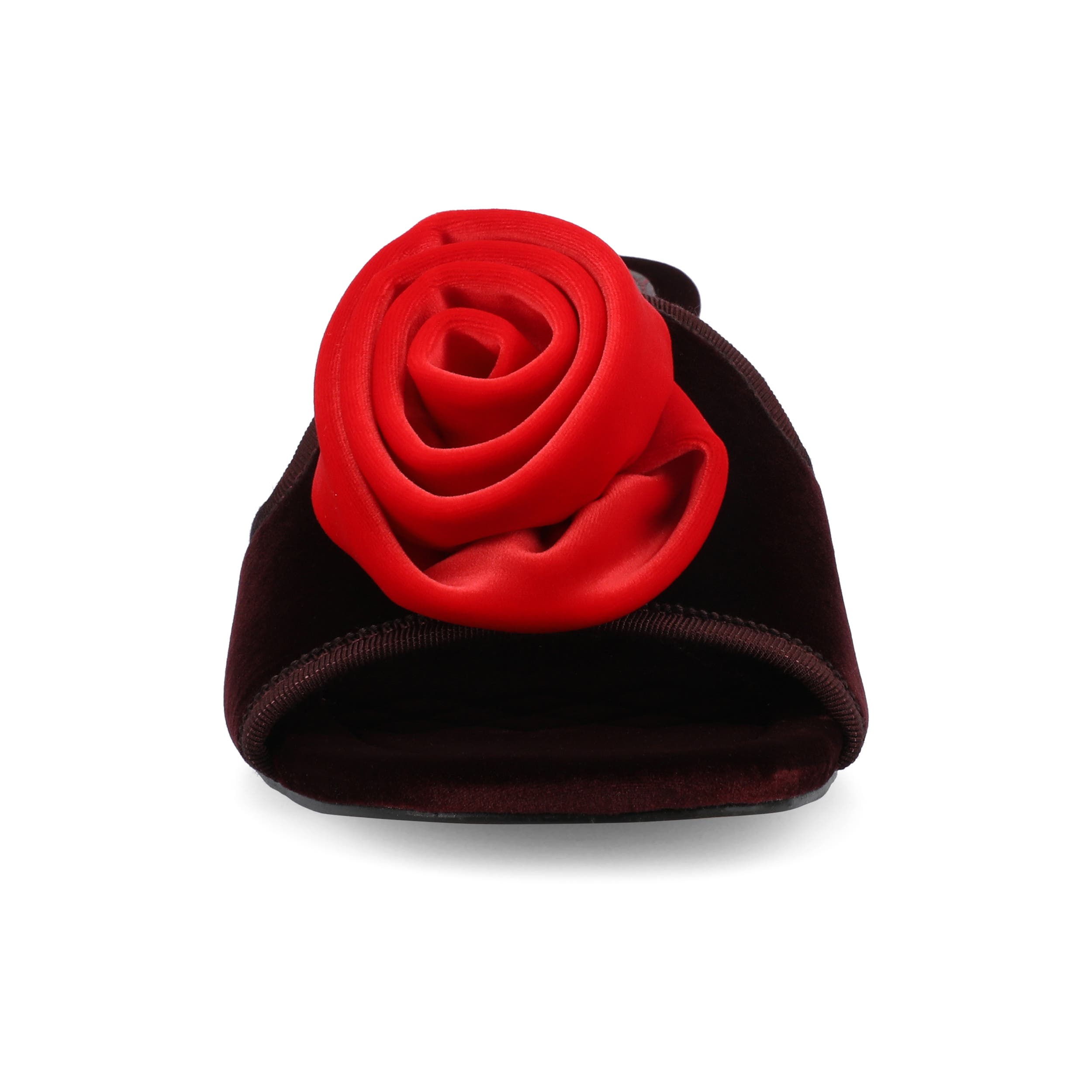 The Kiwi-Kitten Flower Slide, Alternate, color, Burgundy