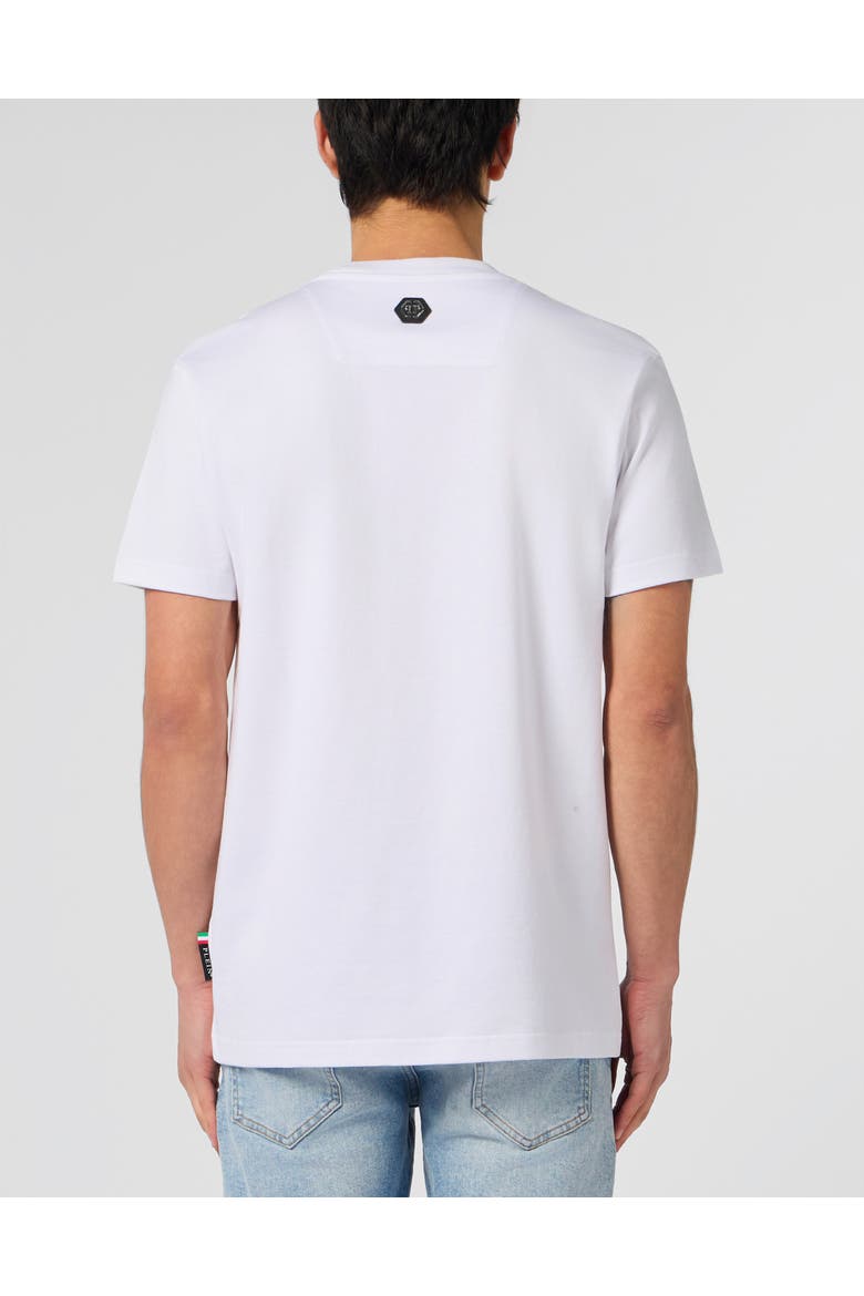 Round Neck T-Shirt Baby Devil Small Men, Alternate, color, white