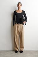 COS Cotton-Twill Tapered Pants