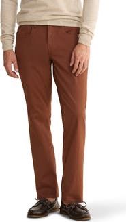 WARP+WEFT ORD Straight Leg Twill Pants