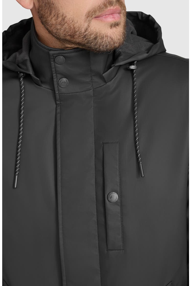Slick Rain Jacket, Alternate, color, BLACK
