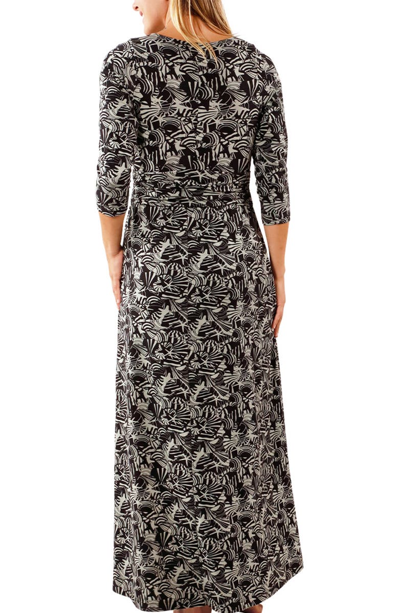 UV Skinz Scoop Neck Maxi Dress, Alternate, color, Shadow Shells