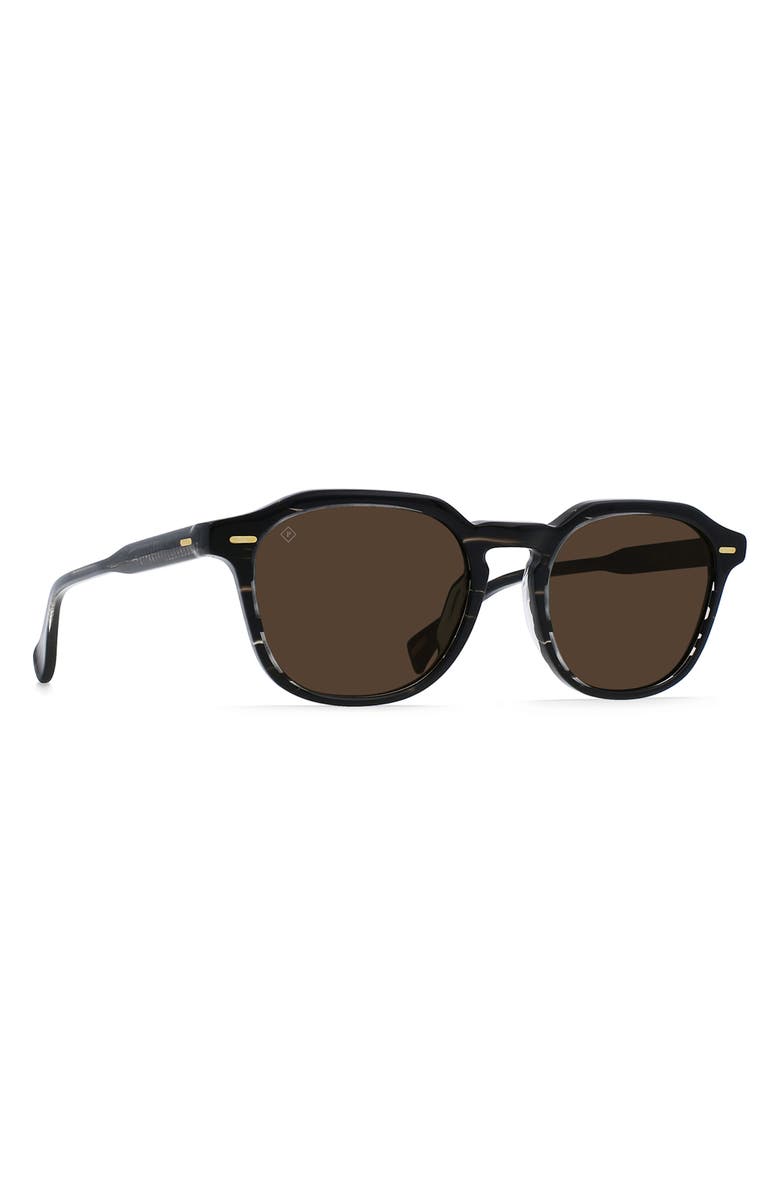 RAEN Clyve 52mm Polarized Round Sunglasses, Alternate, color,