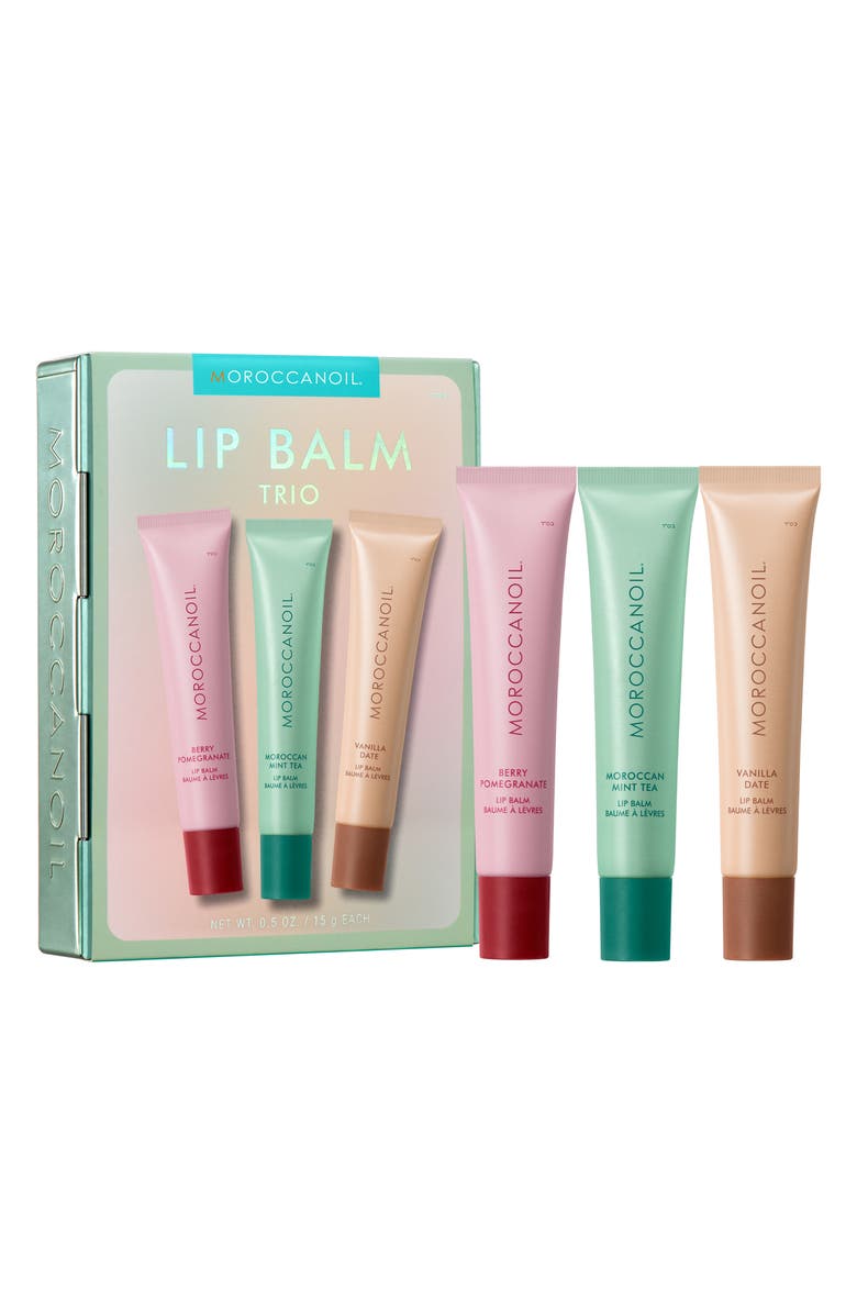 MOROCCANOIL<sup>®</sup> Lip Balm Trio $66 Value, Main, color, 