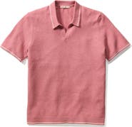 Marine Layer Liam Cotton Blend Sweater Polo
