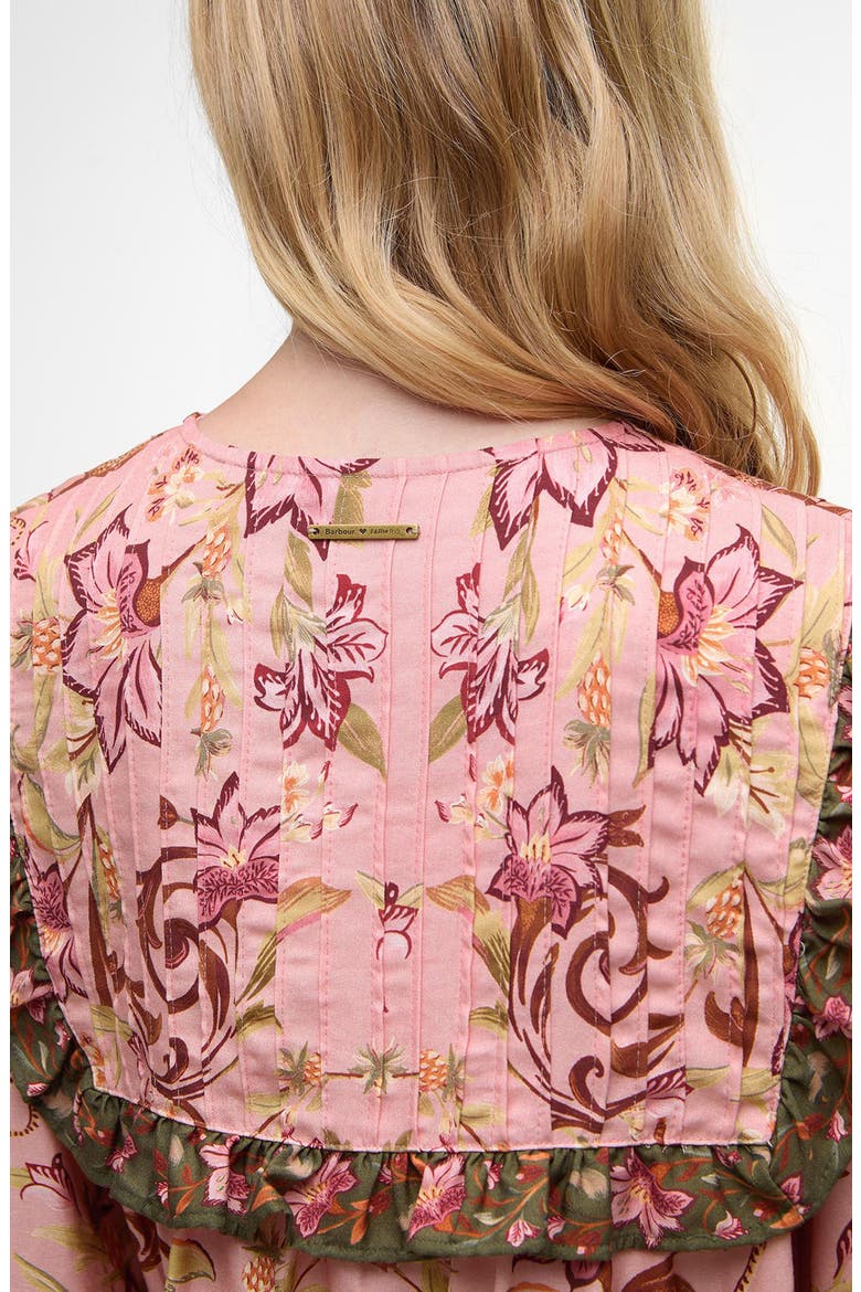 Cami Long Sleeve Blouse, Alternate, color, TROPICAL PRINT