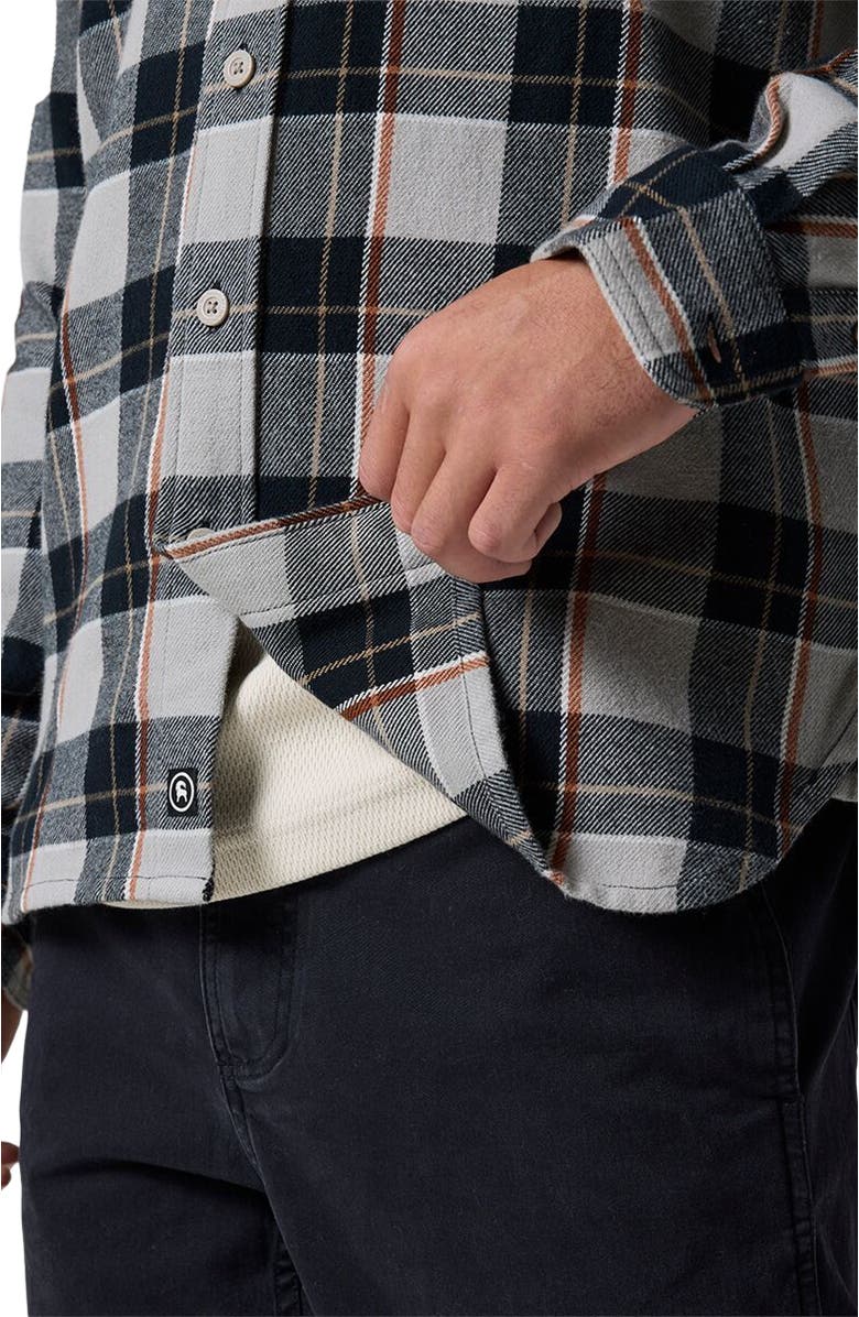 Backcountry Venture Midweight Flannel Shirt - Men's, Alternate, color, Goat Gray Drifter Plaid