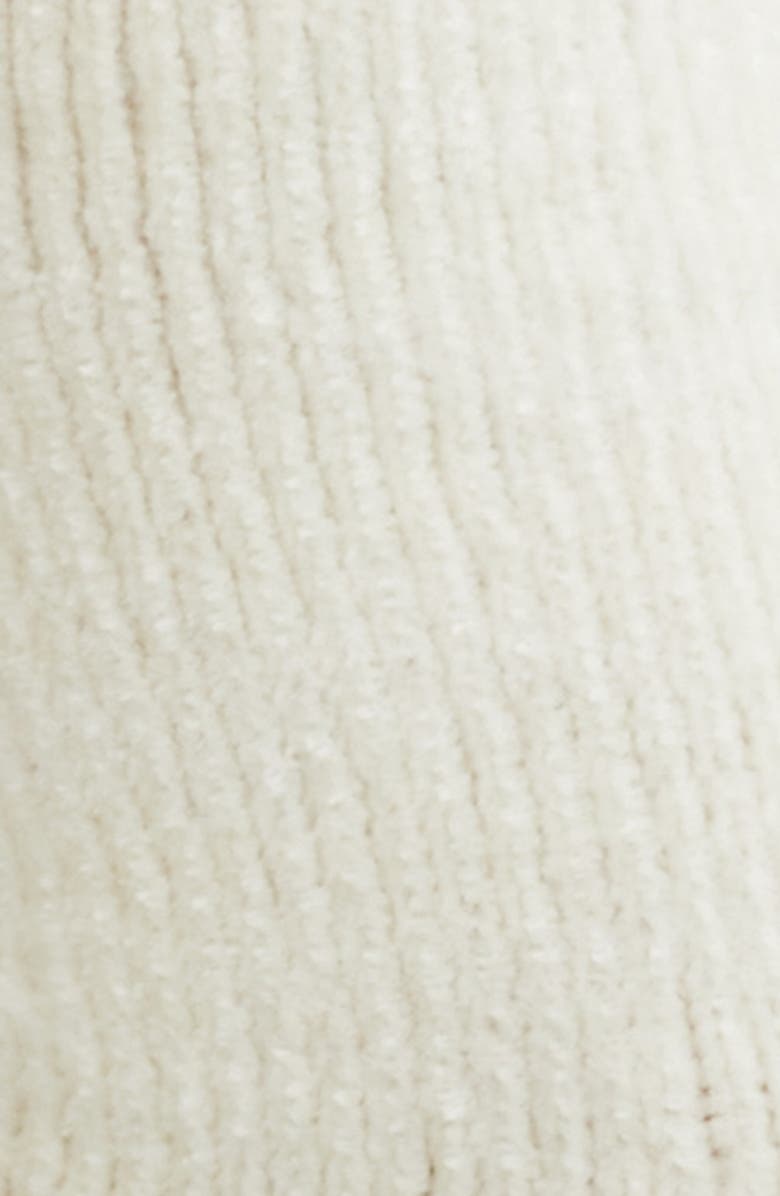 Stems Fuzzy Chenille Crew Socks, Alternate, color, Cream