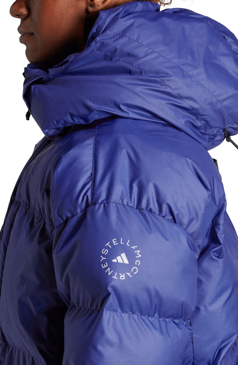 adidas by Stella McCartney TrueNature Crop Puffer Jacket, Alternate, color, 