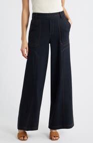 Wit & Wisdom Glider Skyrise Pull-On Wide Leg Pants
