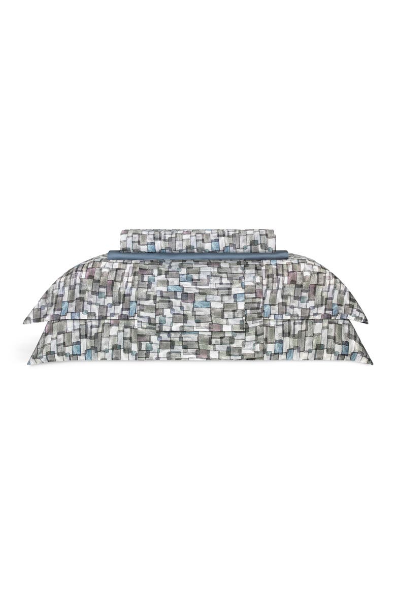 Gilbert Fitted Sheet, Main, color, Blue