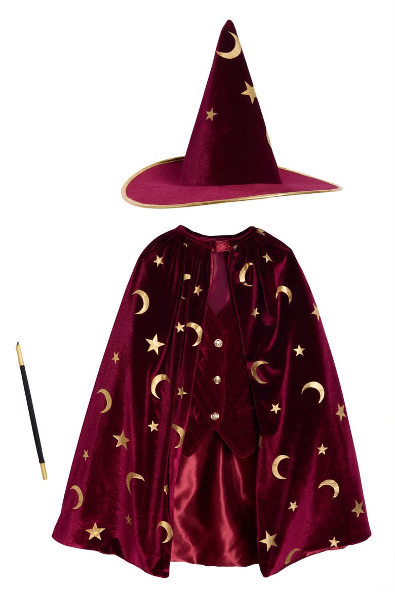 Magician Hat for Kids, Alternate, color, Burgundy