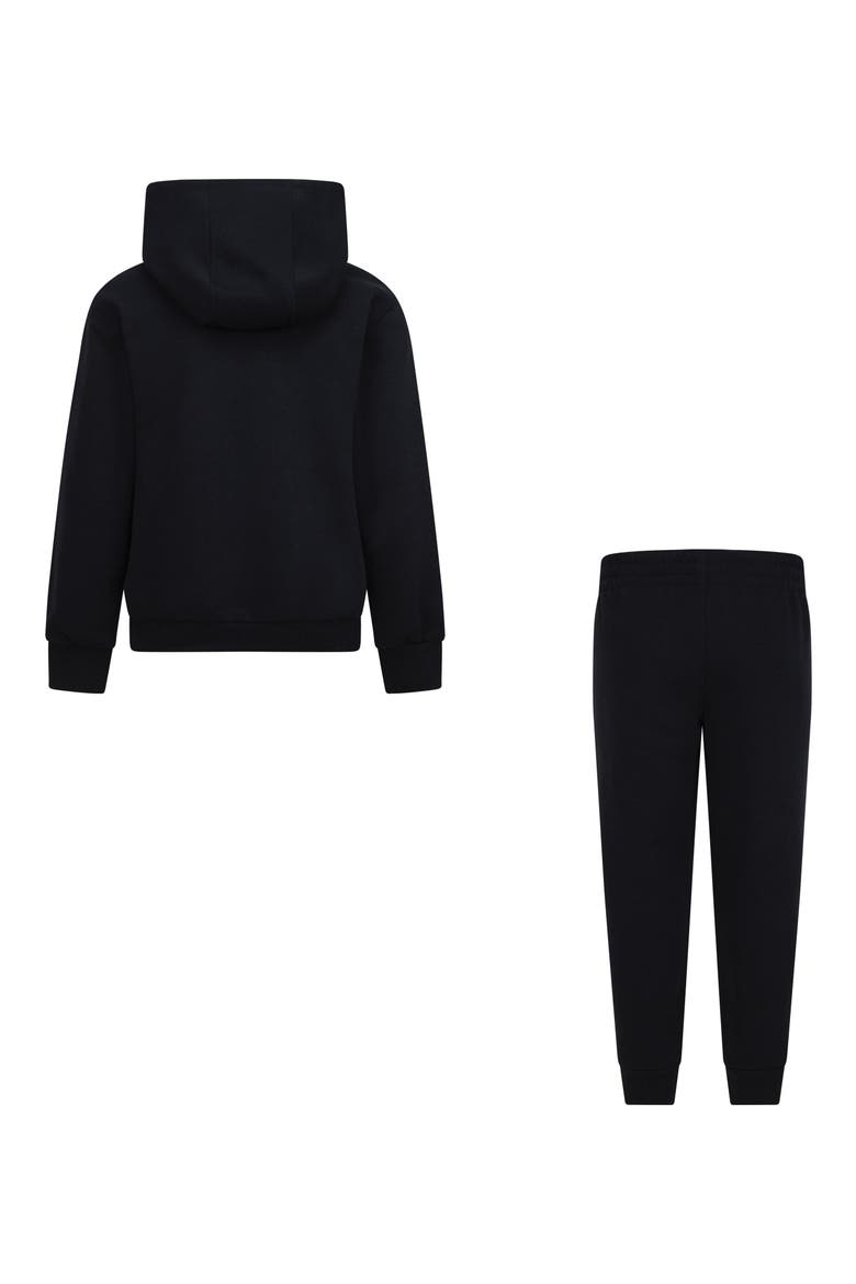 Kids' Futura Wrap Hoodie & Pull-On Pants Set, Alternate, color, BLACK
