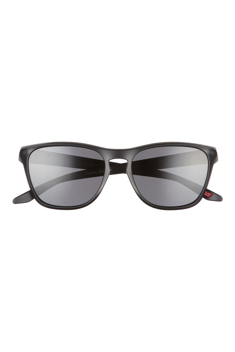 Manorburn 56mm Square Sunglasses, Main, color, MATTE BLACK/ PRIZM GREY