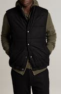 Vince Tailored Wool Blend Puffer Vest