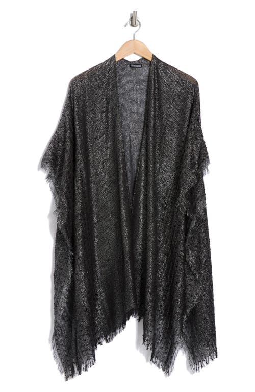 STEVE MADDEN STEVE MADDEN METALLIC FRINGE TOPPER