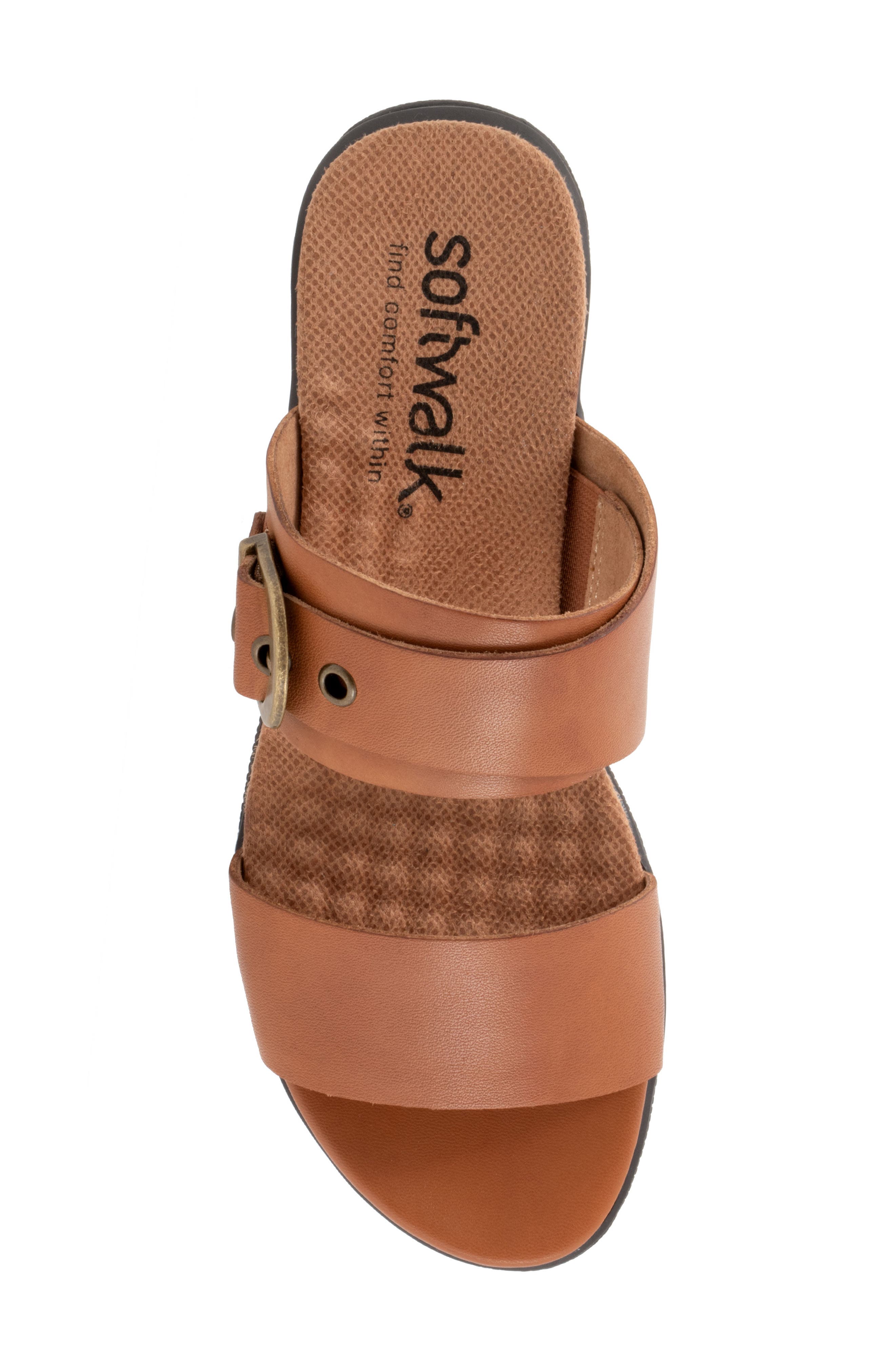 Toki Slide Sandal, Alternate, color, LUGGAGE