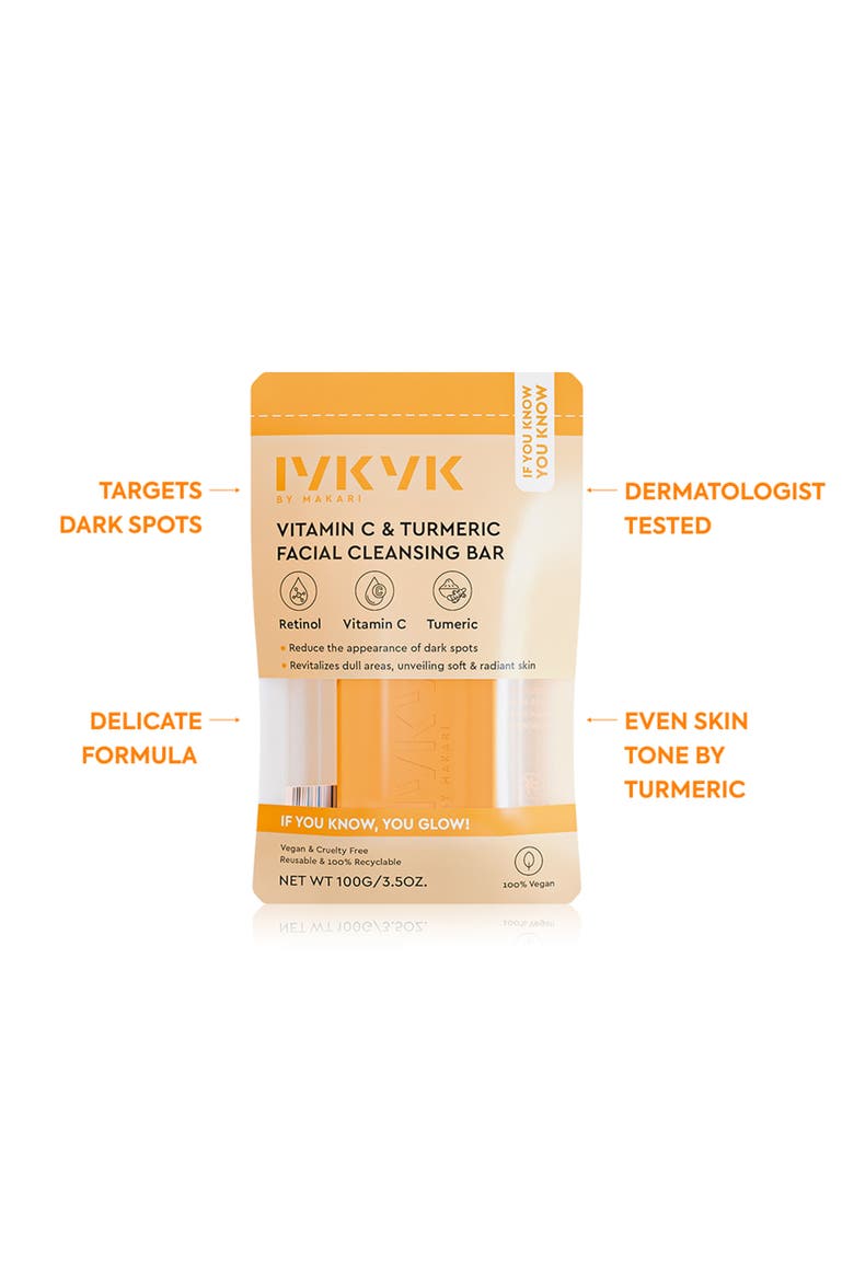 Vitamin C & Turmeric Facial Cleaning Bar, Alternate, color, None