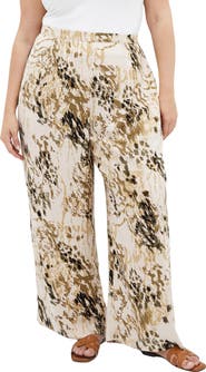 City Chic Aspyn Straight Leg Pants