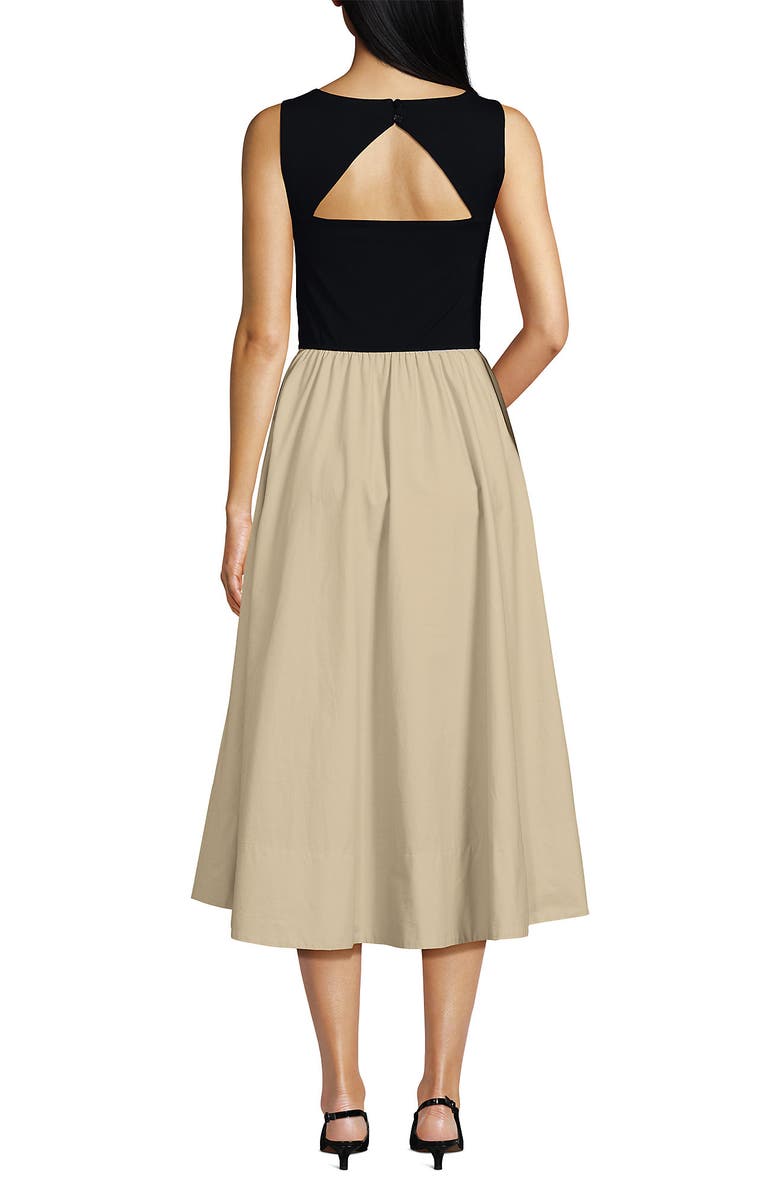 Lands' End Sleeveless Solution Duet Dress, Alternate, color, 