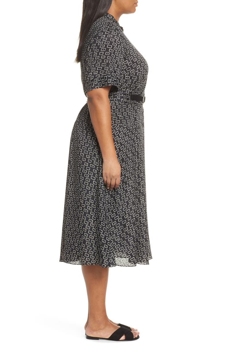 Lafayette 148 New York Augustina Piazza Print Dress, Alternate, color,