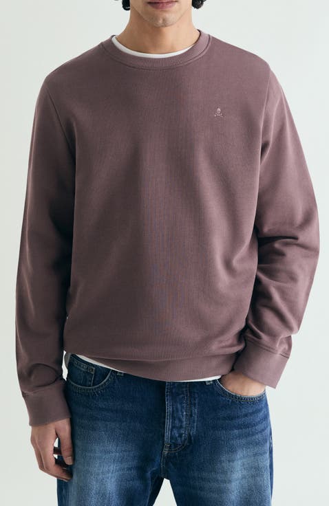 Wash Embroidered Sweatshirt