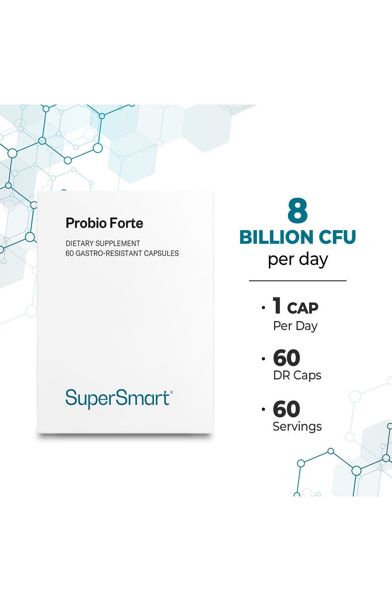 SuperSmart Probio Forte 8 Billion CFU, Alternate, color, 