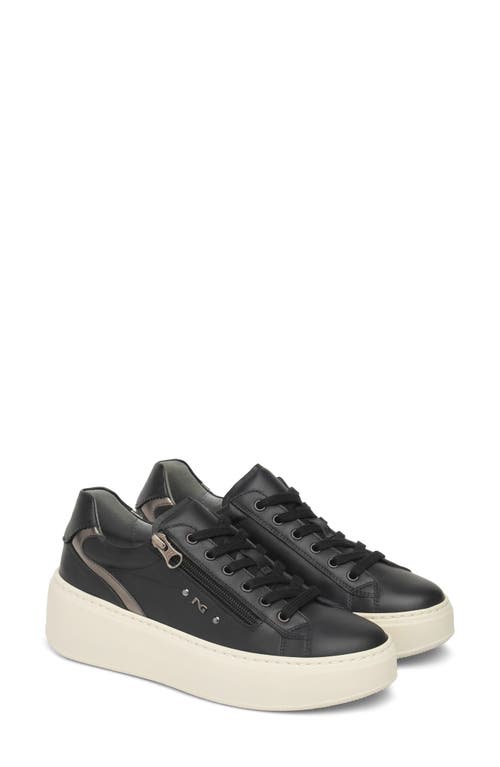 Nerogiardini Platform Sneaker In Black