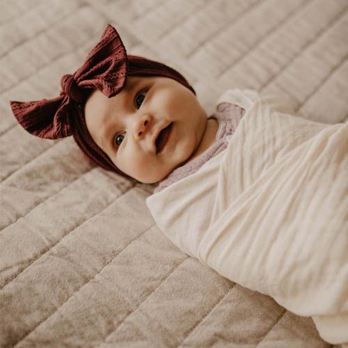 Parker Baby Co. Swaddle Set In Rose
