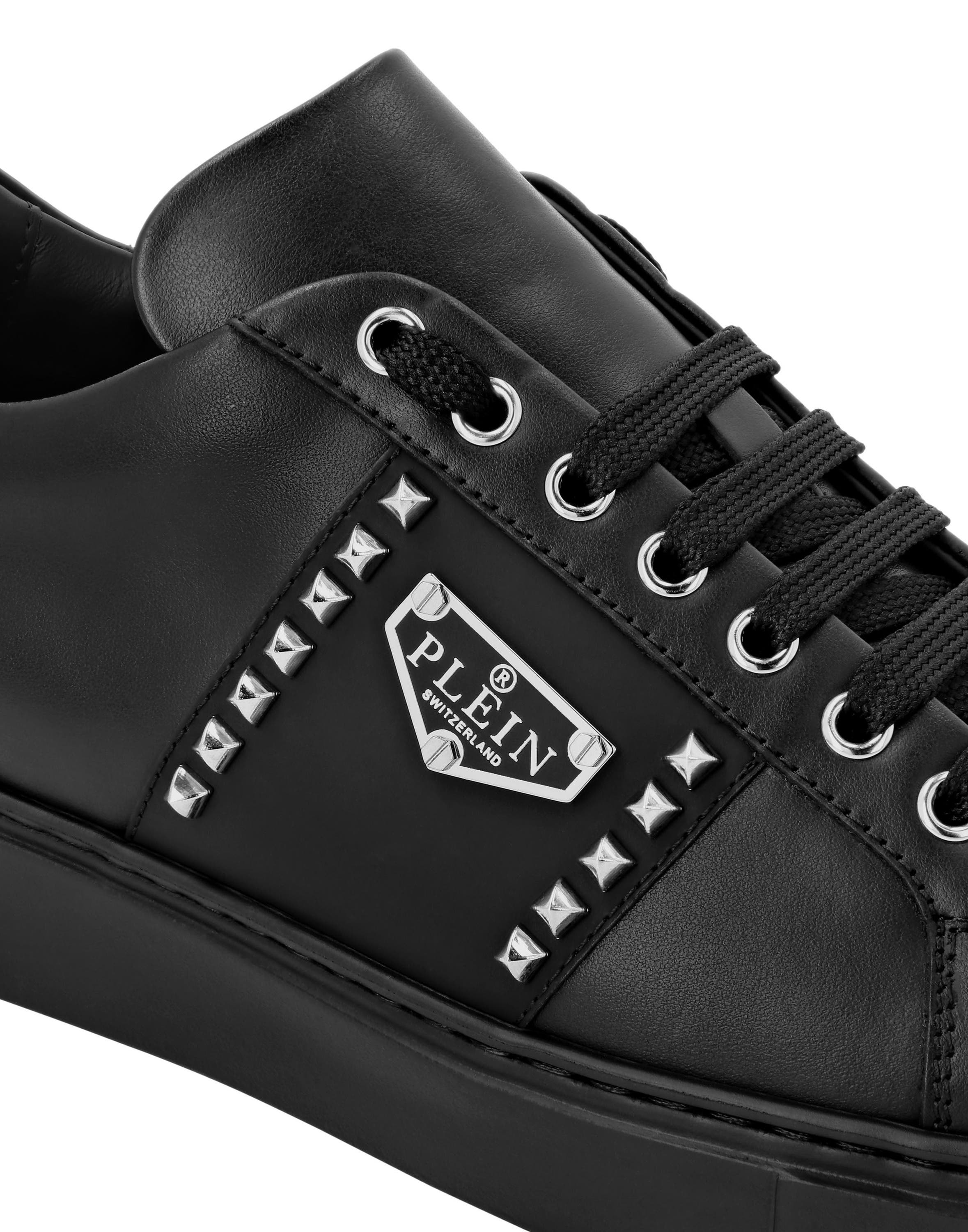 Low-Top Sneakers Hexagon Luxe Unisex, Alternate, color, black/black