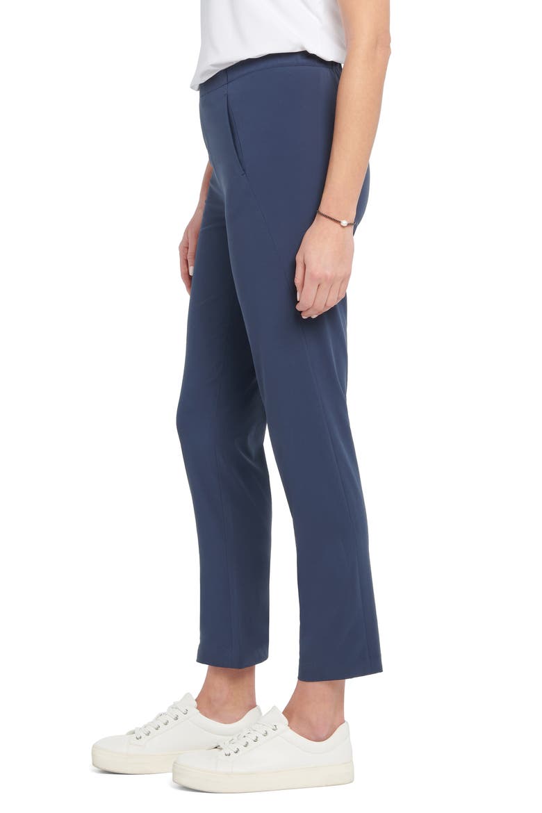 Tech Stretch Ankle Pants, Alternate, color, DARK INDIGO
