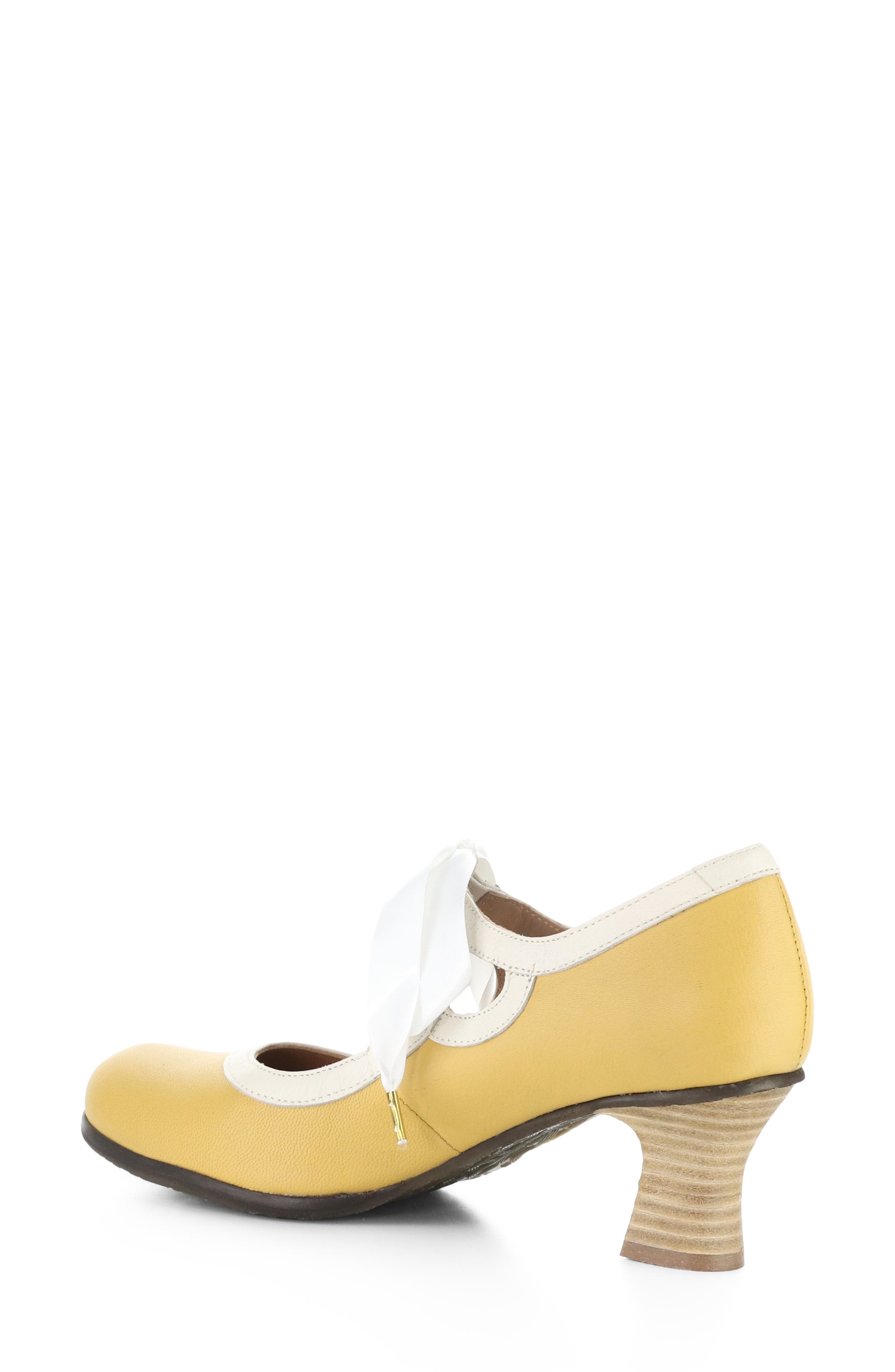Bupy Pump, Alternate, color, BUMBLE BEE OFF WHITE