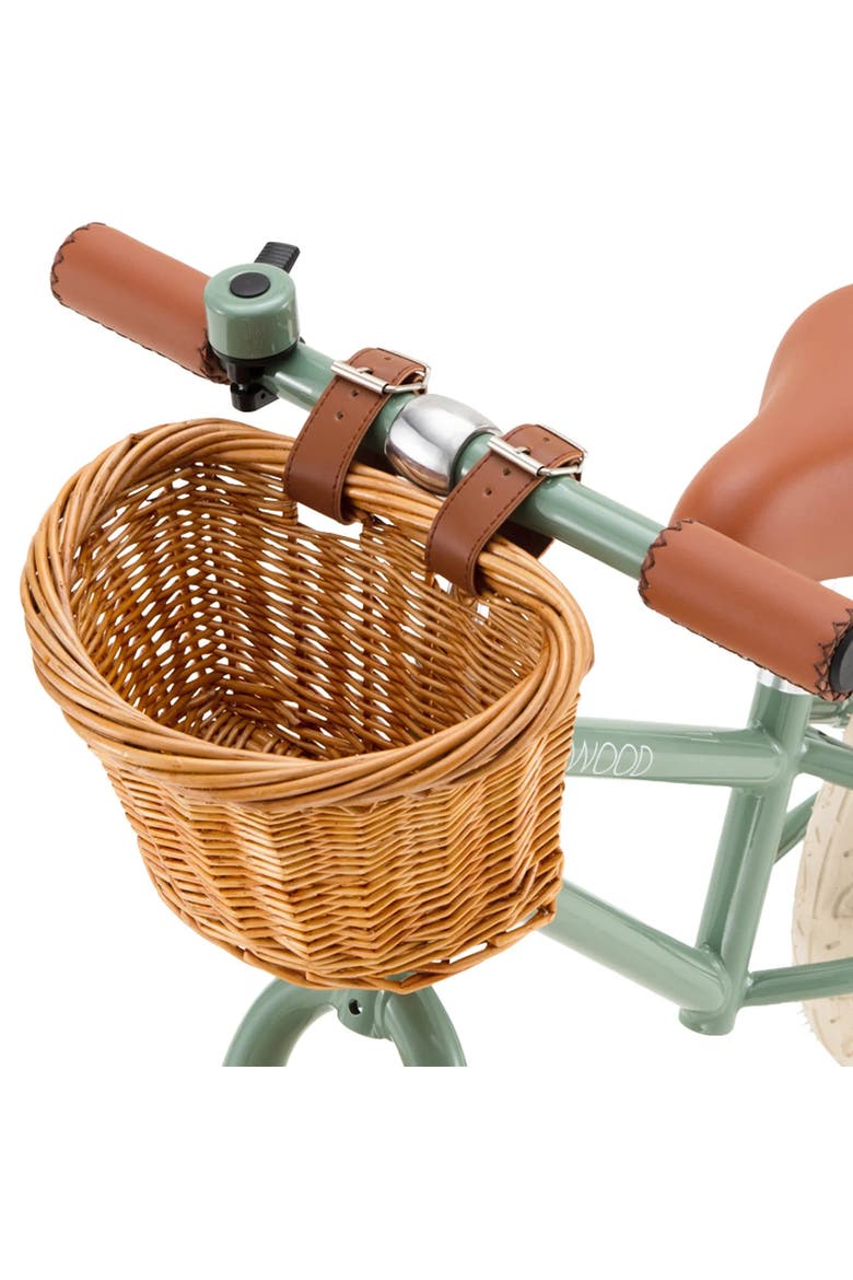 Balance Bike Front Basket For Kids, Alternate, color, BROWN
