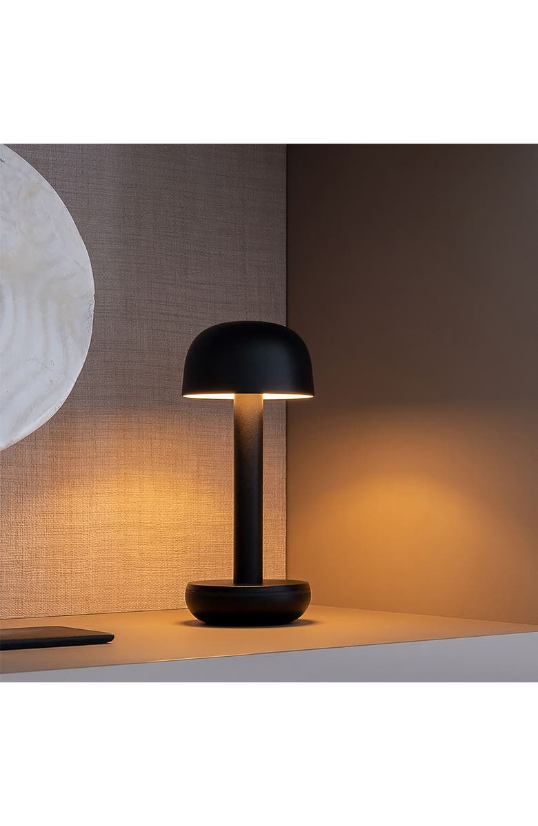 AMEICO Humble Two Cordless LED Lamp, Alternate, color, Black