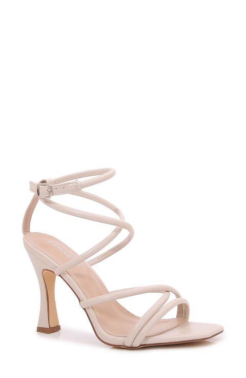 Emile Ankle Wrap Stiletto Sandal (Women)