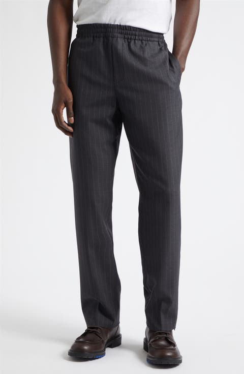 Trevor Pinstripe Wool Trousers