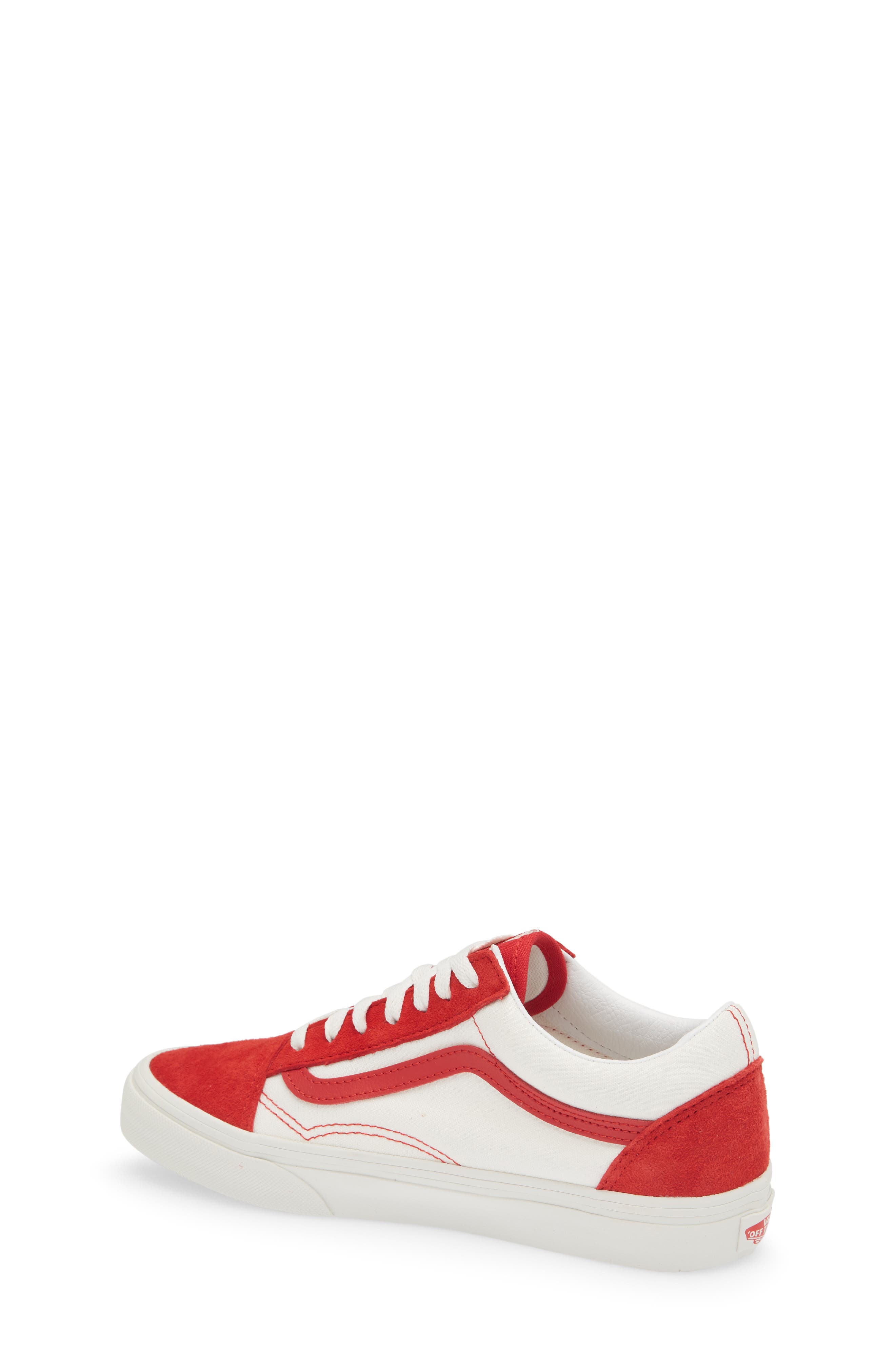 Kids' Old Skool Sneaker, Alternate, color, RED HOT VALENTINES/RACING RED