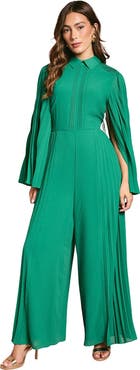 Coast Pleat Wide Leg Jumpsuit