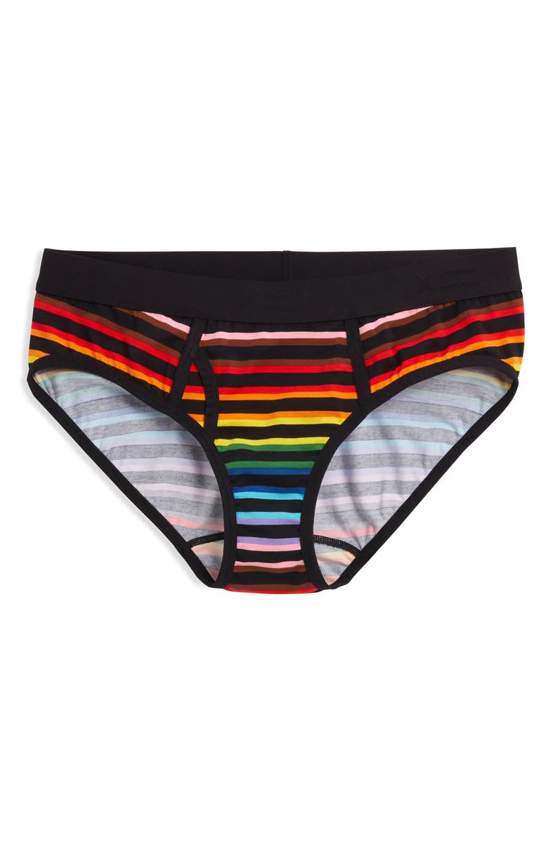 TomboyX Iconic Briefs, Main, color, Progress Pride Stripe