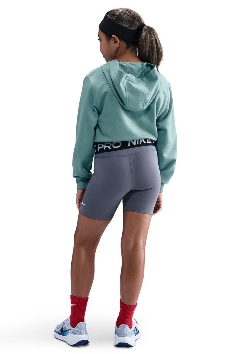 Nike Kids' Dri-FIT Zip-Front Hoodie, Alternate, color, Cannon/ Cannon/ Black/ White