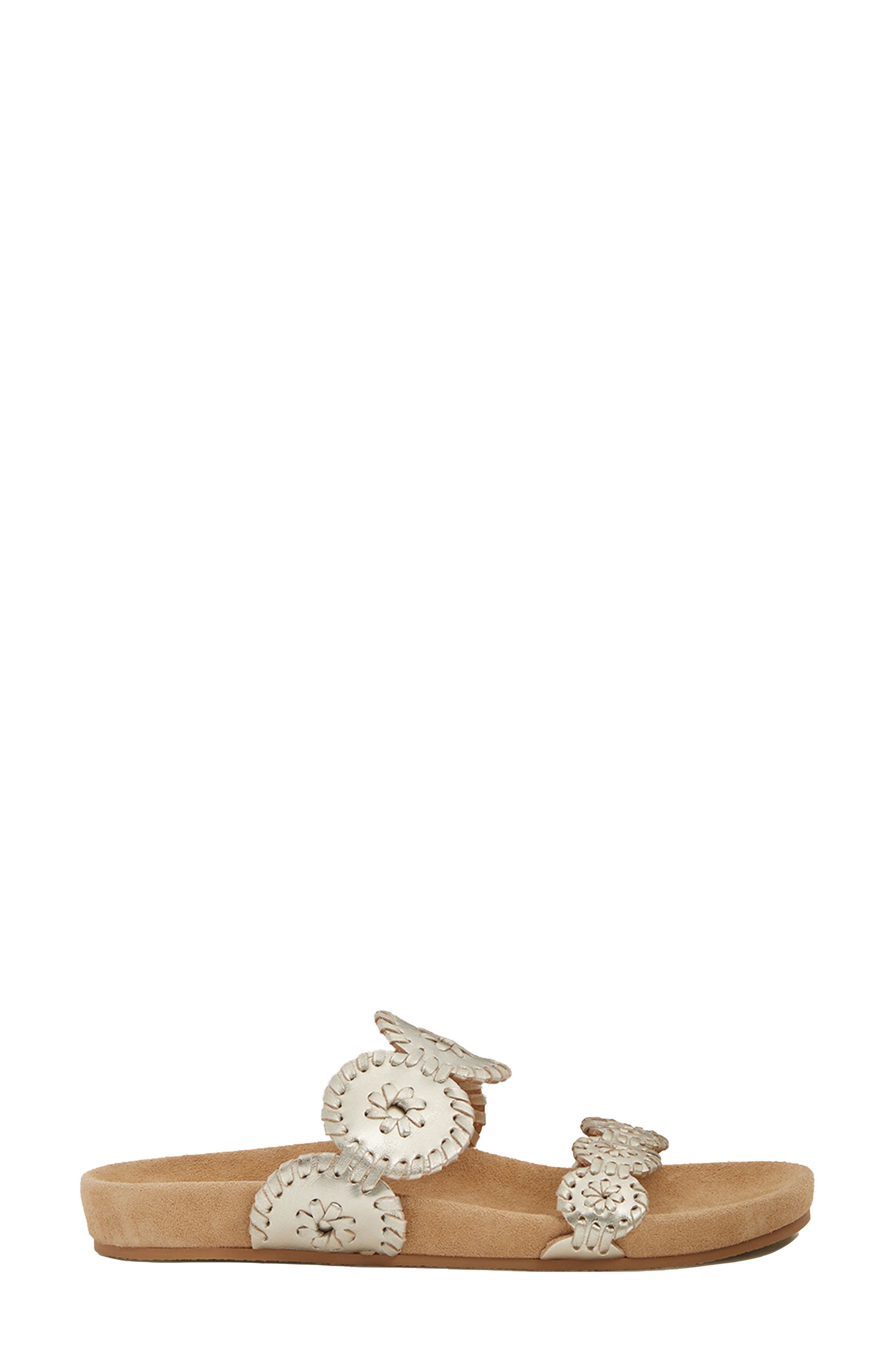 Comfort Lauren Slide Sandal, Alternate, color, PLATINUM