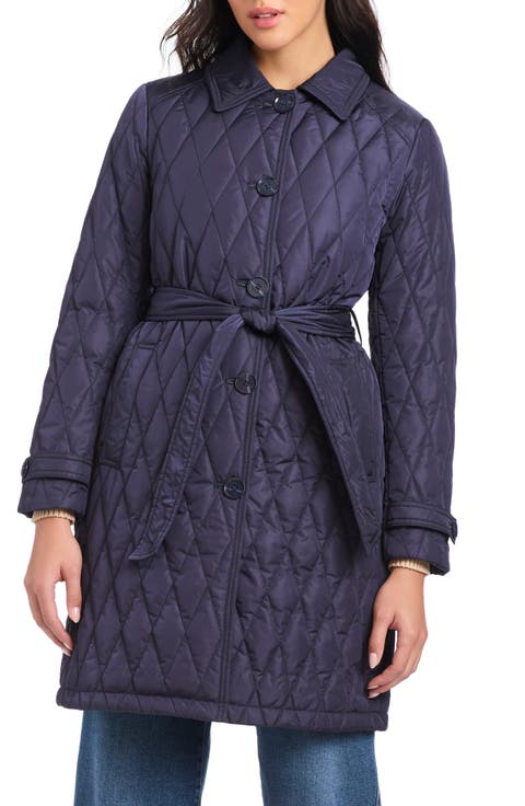 long quilted jacket