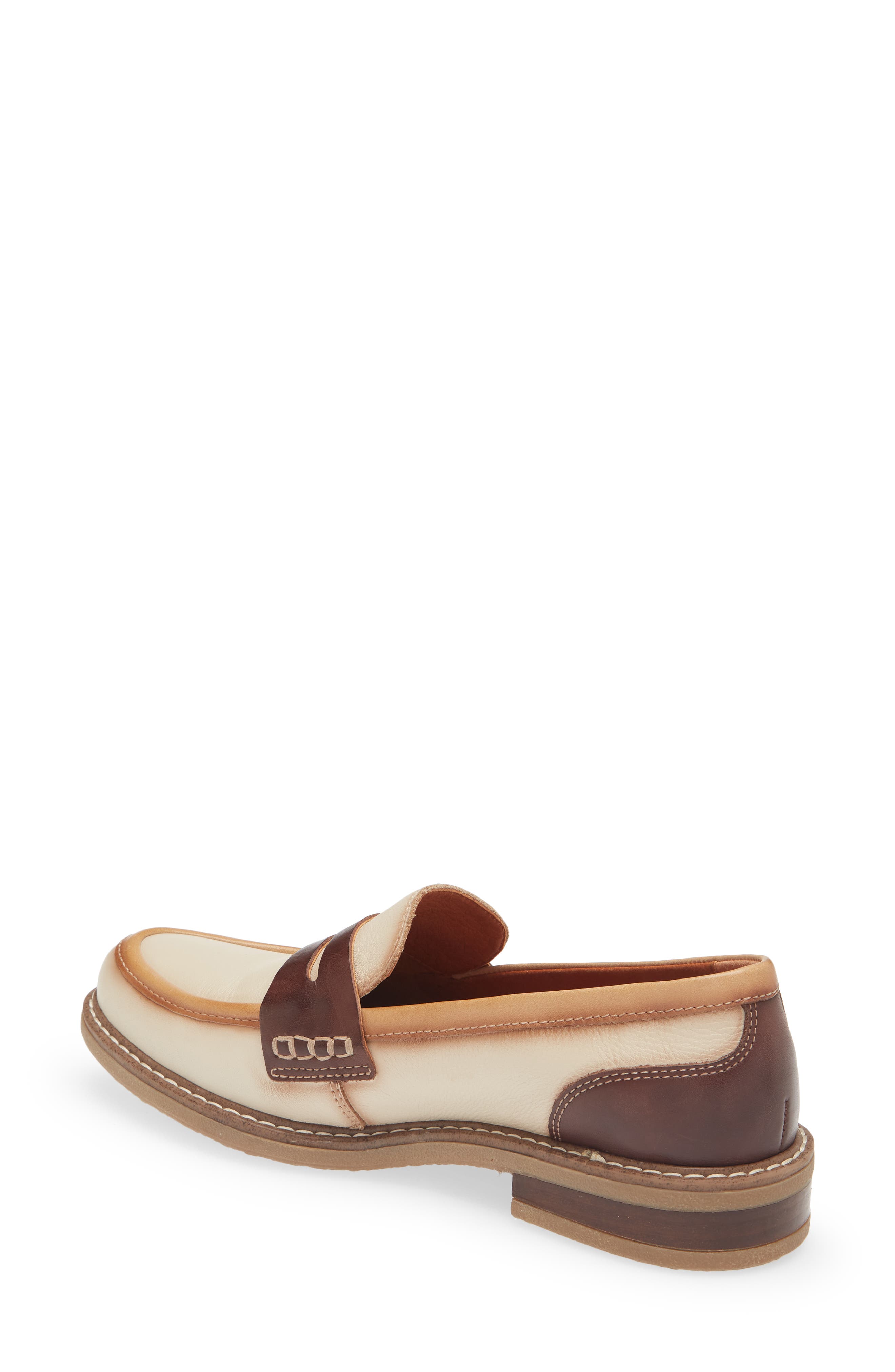 Aldaya Penny Loafer, Alternate, color, MARFIL