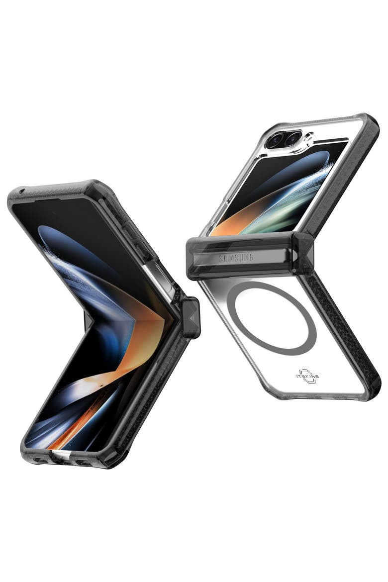 Supreme_R Hinge MagSafe Case for Samsung Galaxy Z Flip5, Alternate, color, Black