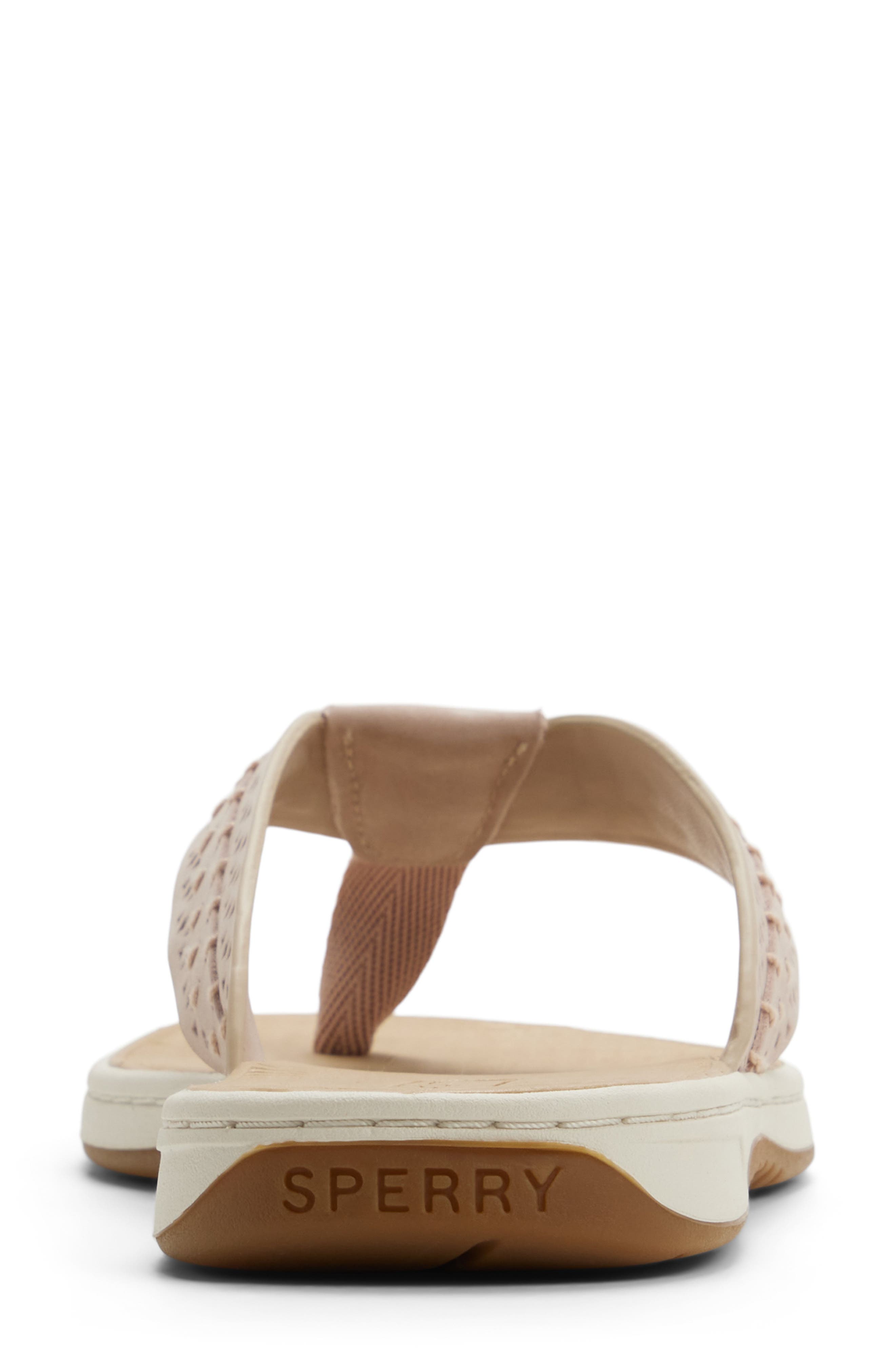 Sperry Seafish 3 Perforated Flip Flop, Alternate, color, 