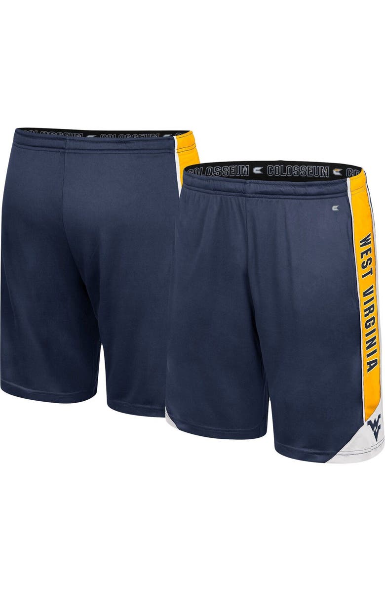 COLOSSEUM Men's Colosseum Navy West Virginia Mountaineers Haller Shorts, Main, color, 