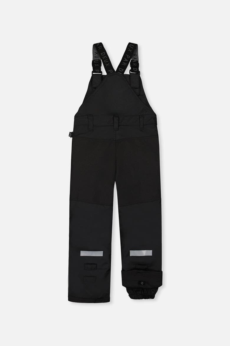 Play Adjustable Suspenders & Knees Overall Snow Bib, Main, color, Noir
